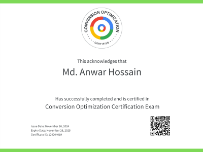 alt="Conversion Optimization Certification Exam"