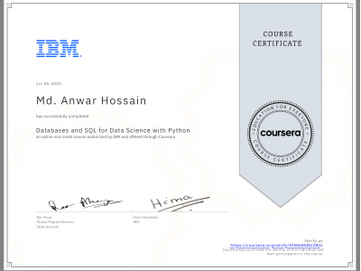 alt="Databases and SQL for Data Science with Python"