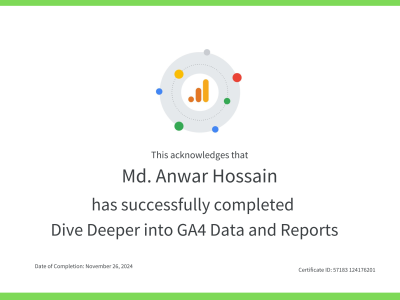 alt="Dive Deeper into GA4 Data and Reports"