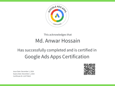 alt="Google Ads Apps Certification"