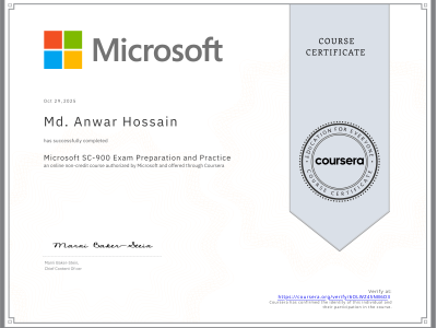 Microsoft SC-900 Exam Preparation and Practice