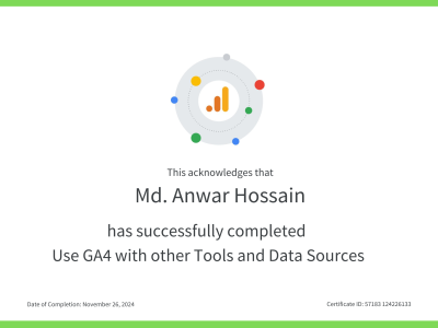 alt="Use GA4 with other Tools and Data Sources"