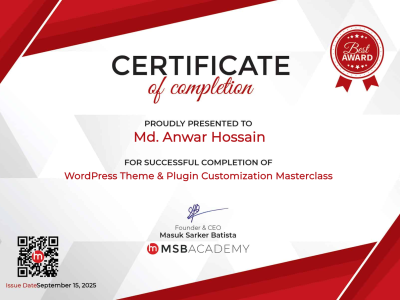 alt="WordPress Theme & Plugin Customization"